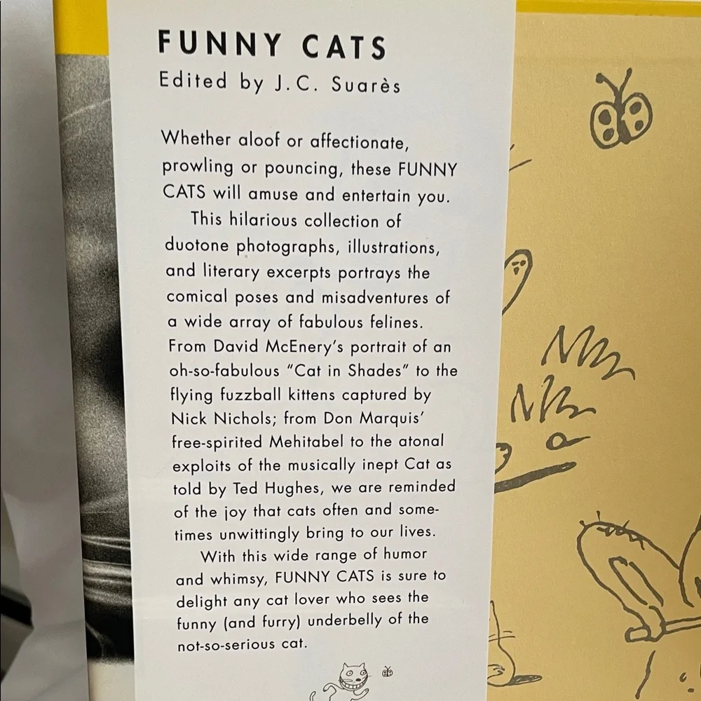 Funny Cats Book By JC Suares 1995
